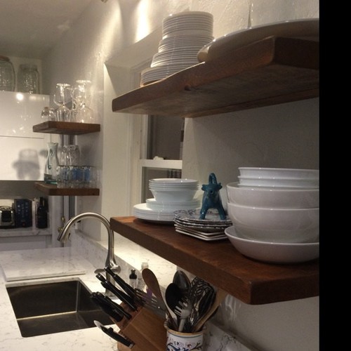 Floating shelf solid wood - shelf,